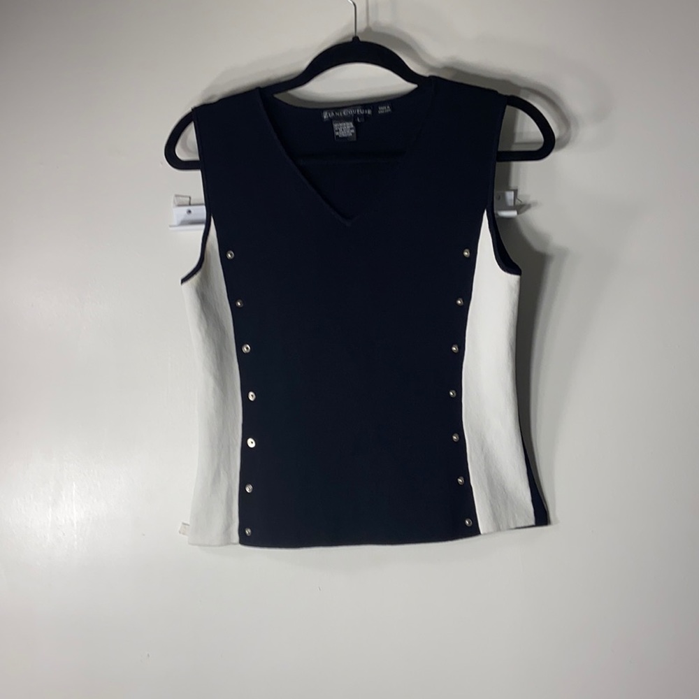 Ziani Couture sleeveless sweater